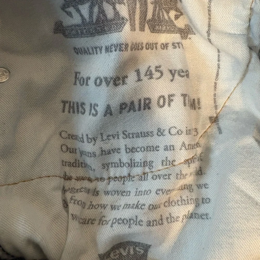 Levi's Light Blue Straight Jeans